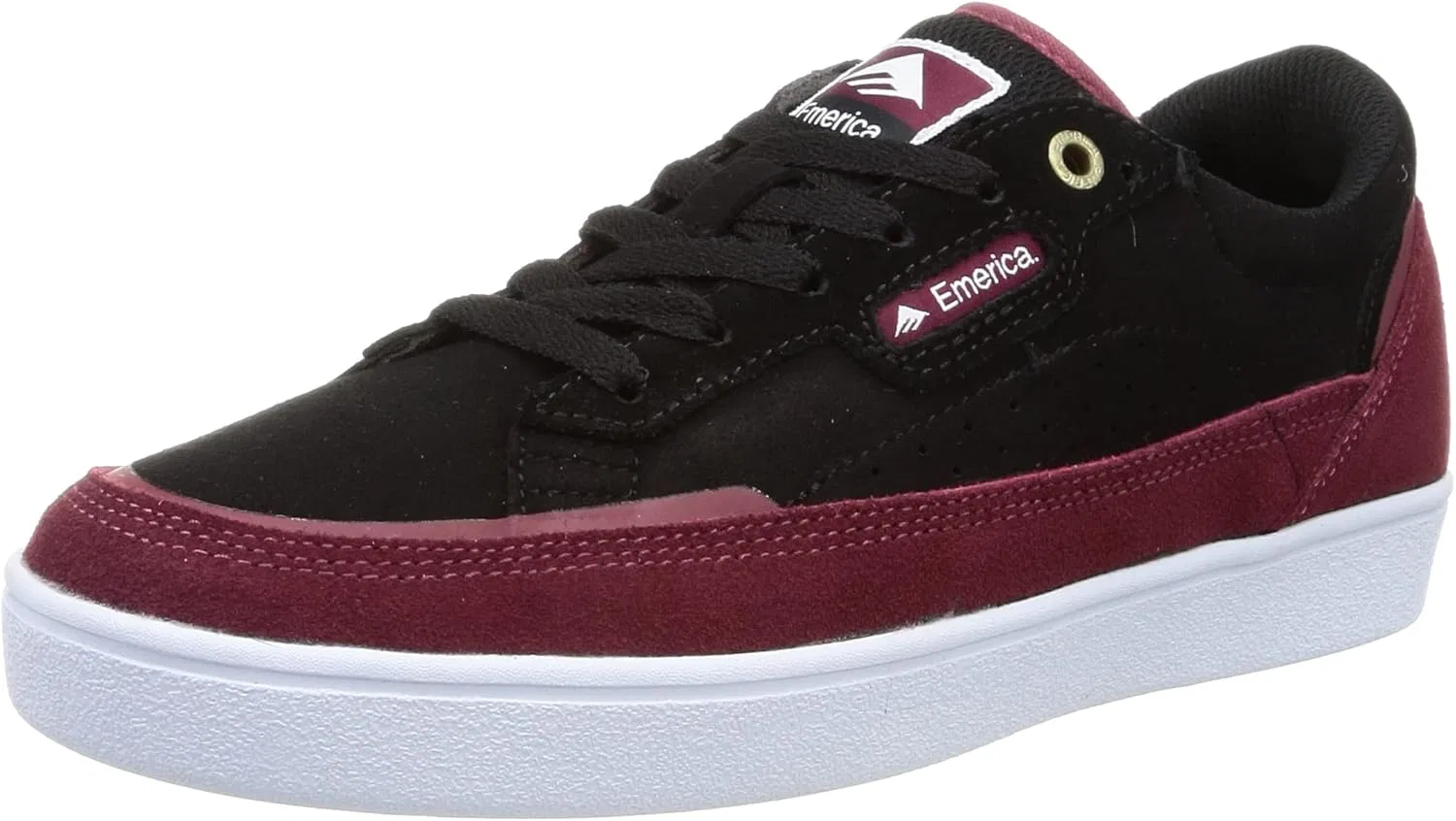 Мужские скейтбордистские кроссовки Emerica Gamma X Independent, черный/красный
