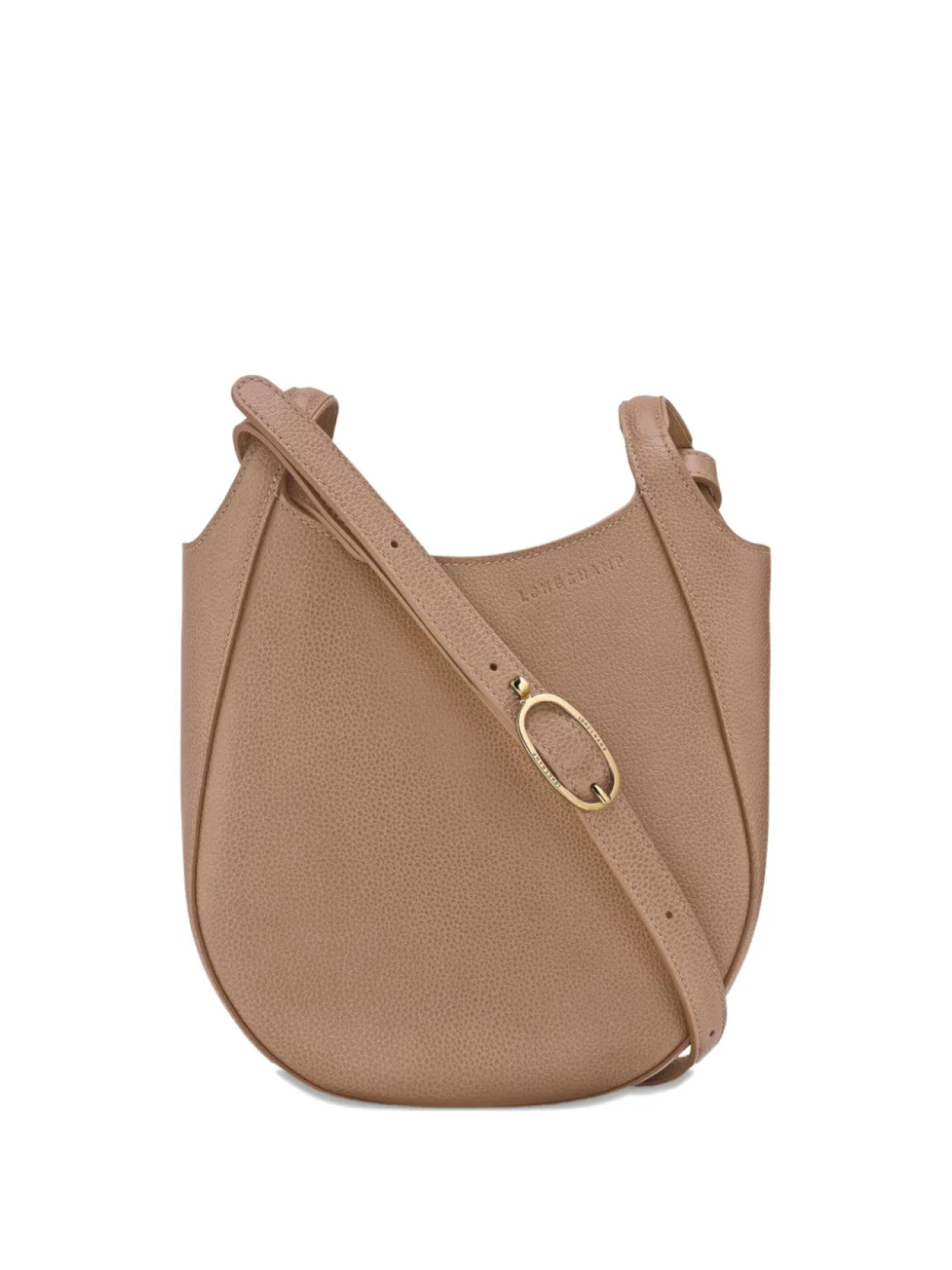 

Маленькая кожаная сумка через плечо Longchamp Le Foulonné, нейтральный