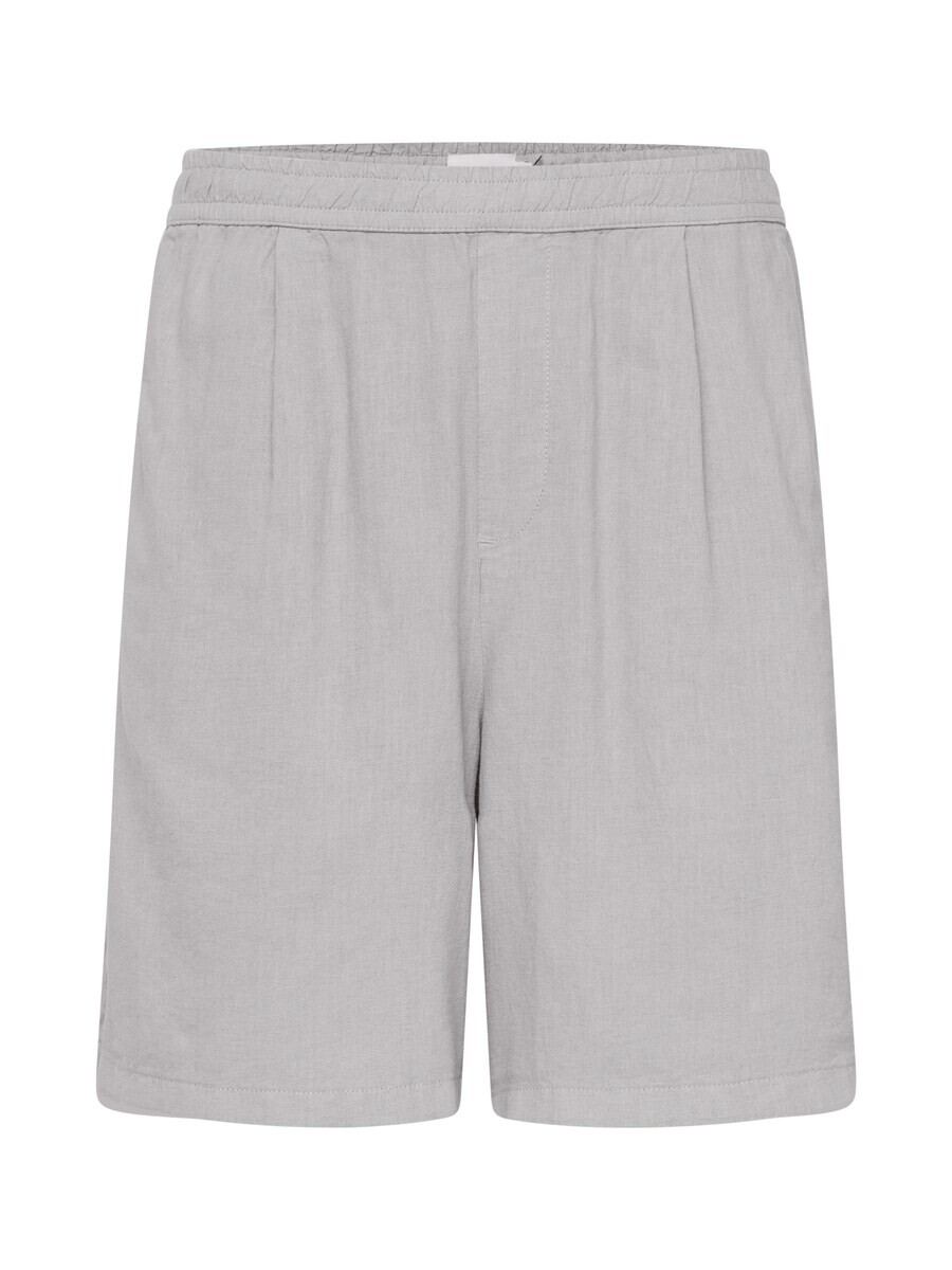 

Шорты чинос TOPMAN Wide leg Pleat-Front Pants, пятнистый серый