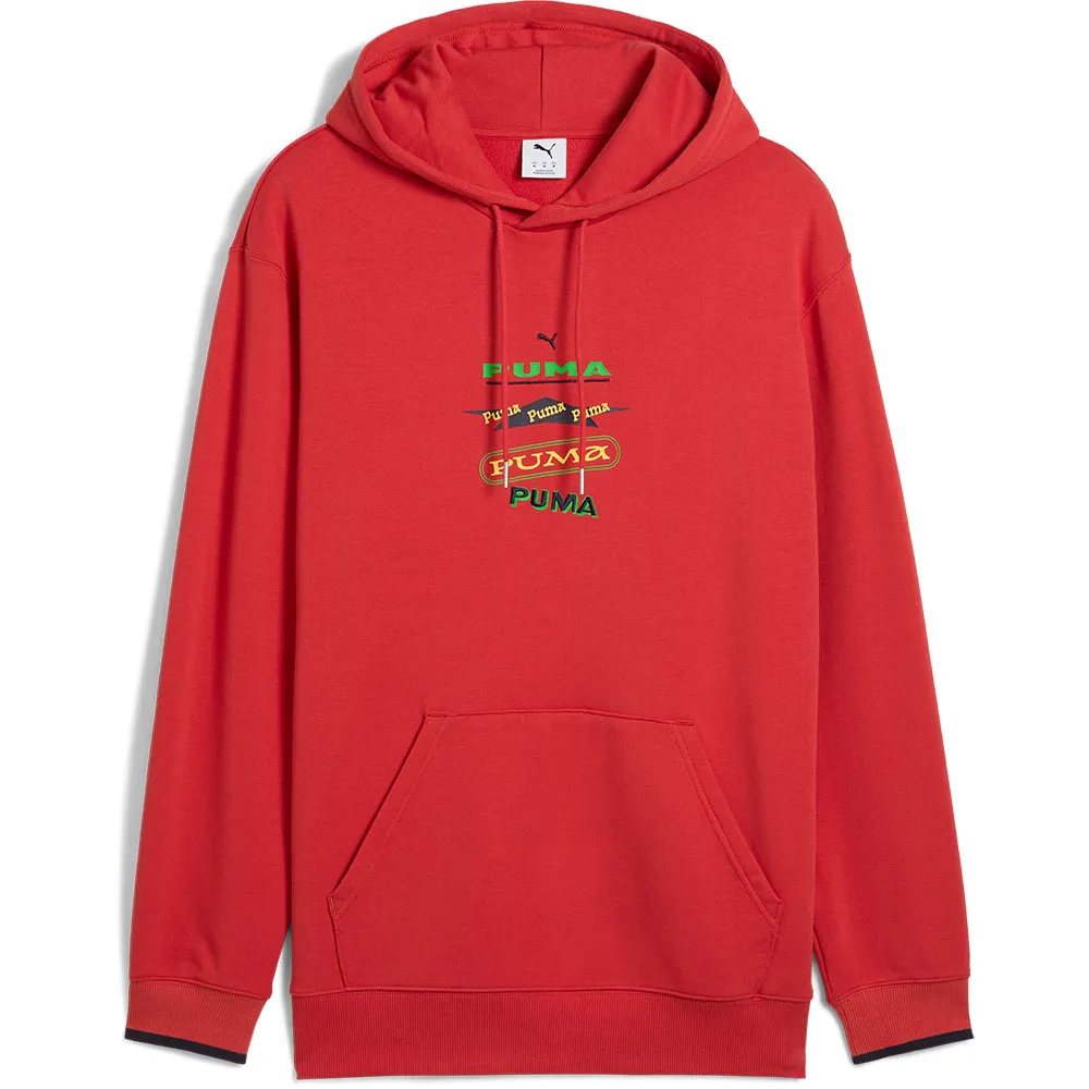 

Худи Puma Road To Unity Graphic, красный