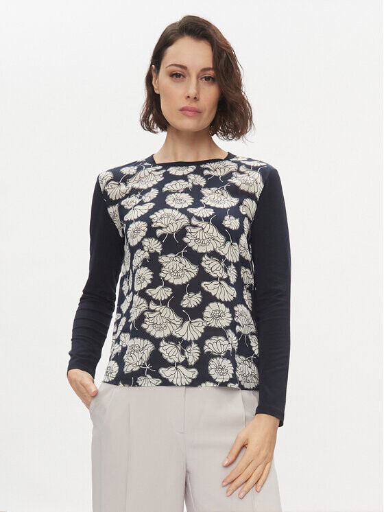 

Блуза стандартного кроя Weekend Max Mara, синий