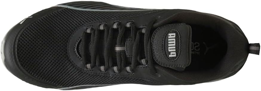 Мужские кроссовки PUMA с магнитной шнуровкой, повседневные - черные — фото 4