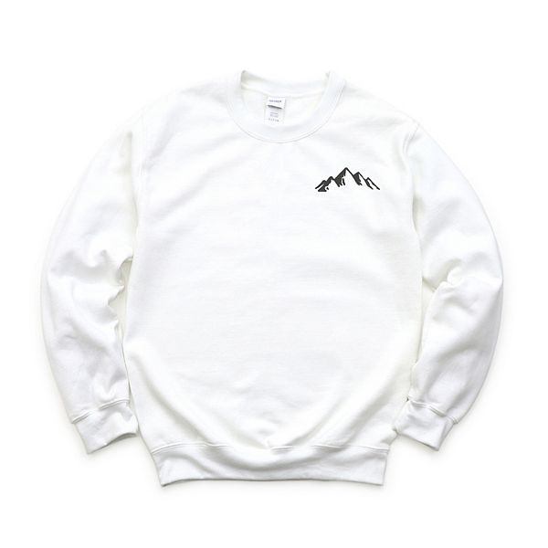 

Женский свитшот с вышивкой в виде контура гор Simply Sage Market, White, Белый, Женский свитшот с вышивкой в виде контура гор Simply Sage Market, White