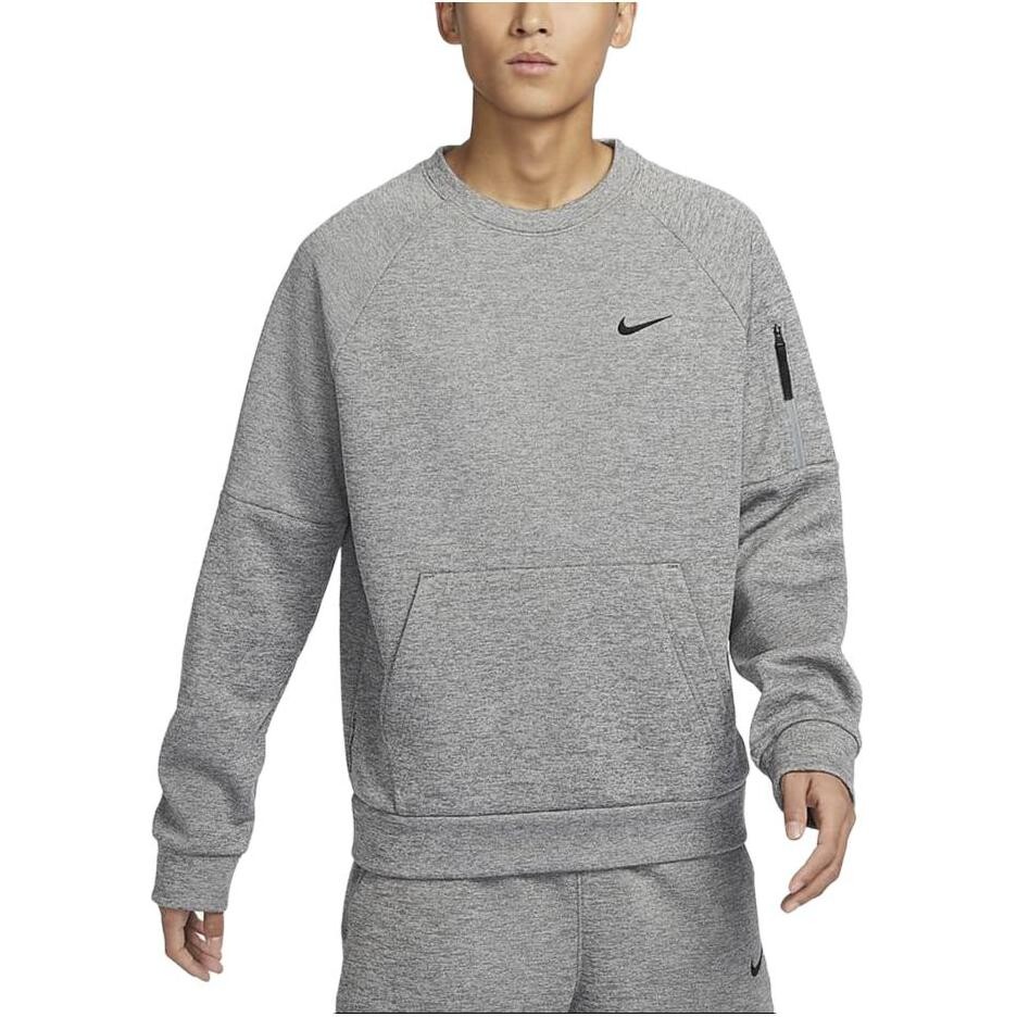 Толстовка мужская Therma-FIT серая Nike, серый — фото 3