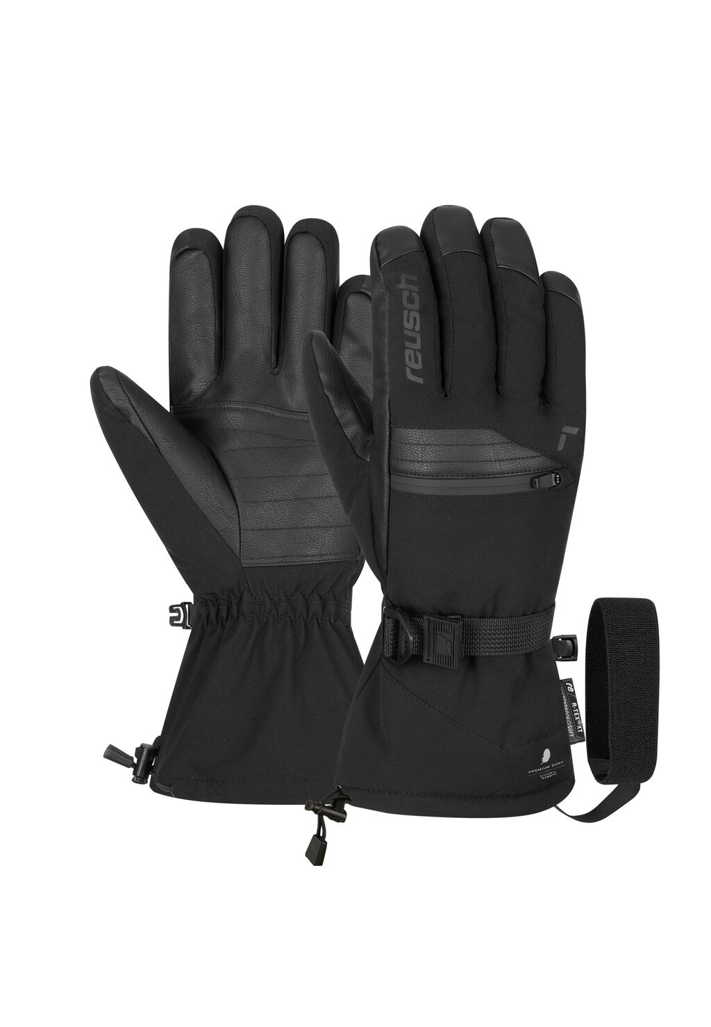 

Перчатки Reusch, цвет black
