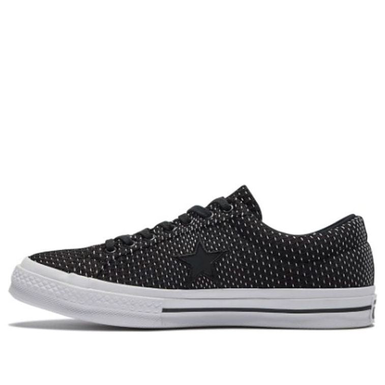 

Кеды Converse One Star Black polka dots, черный