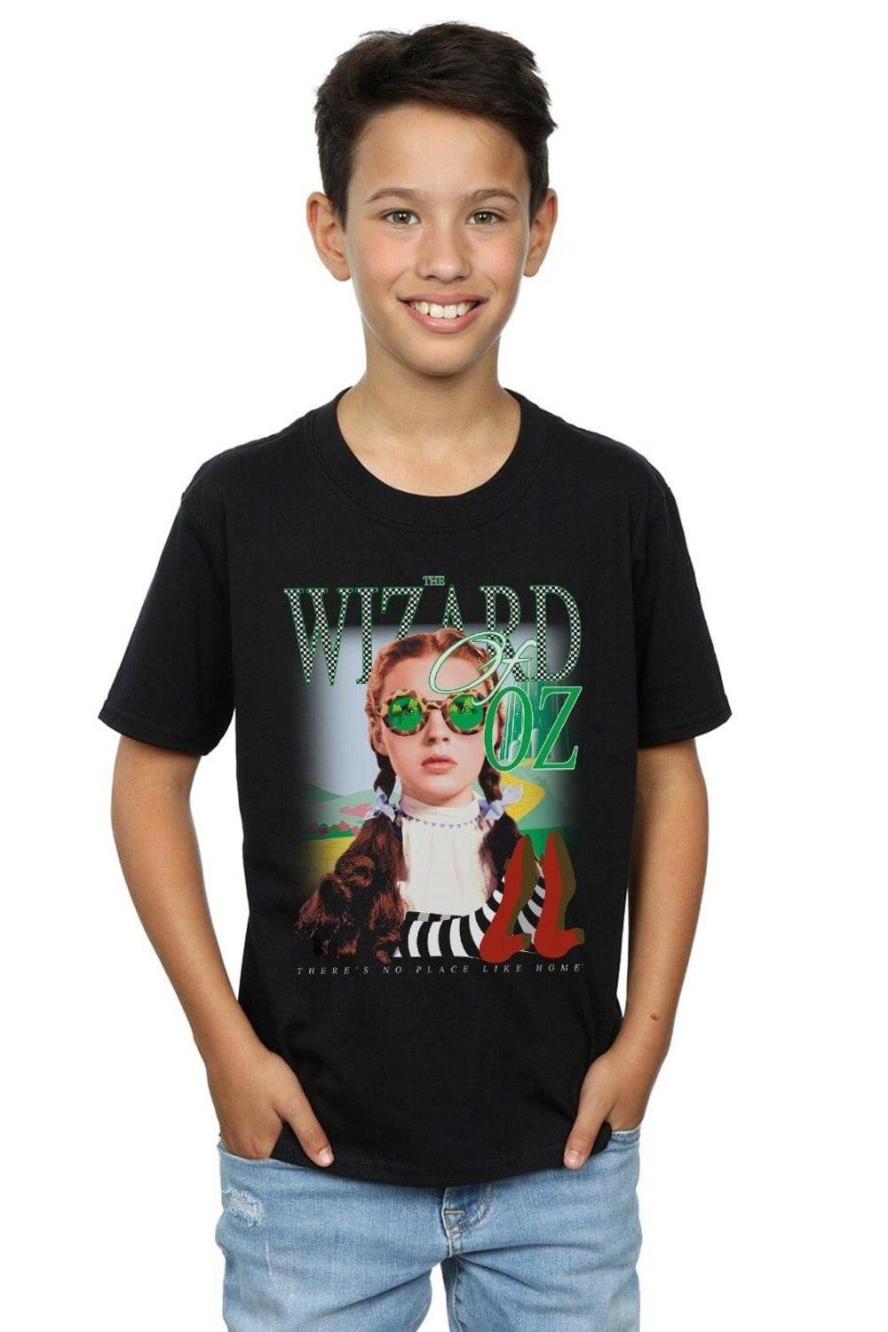 

Футболка в шахматную клетку No Place Wizard of Oz, черный