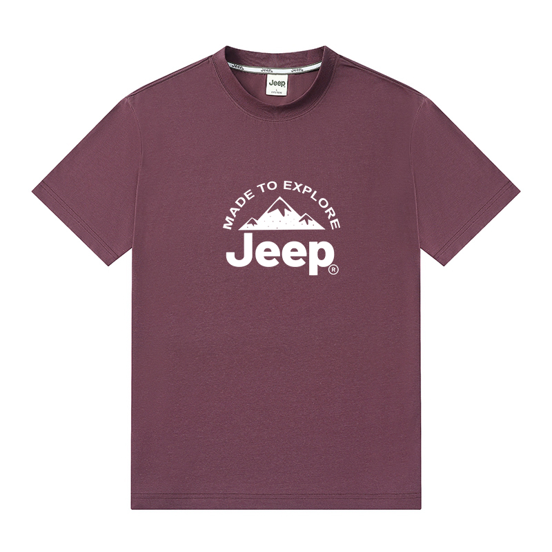 

Футболка Unisex Crew Neck Straight Fit Jeep, brick красный