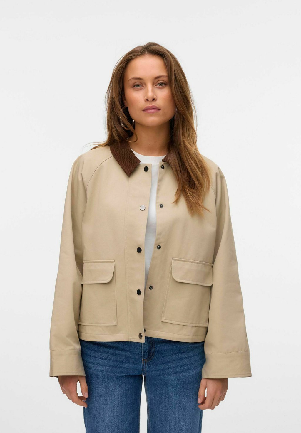 

Летняя куртка AWEMILY Vero Moda, цвет Trench Coat