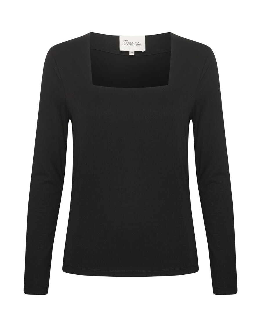 

Лонгслив My Essential Wardrobe Shirt Vigga, черный