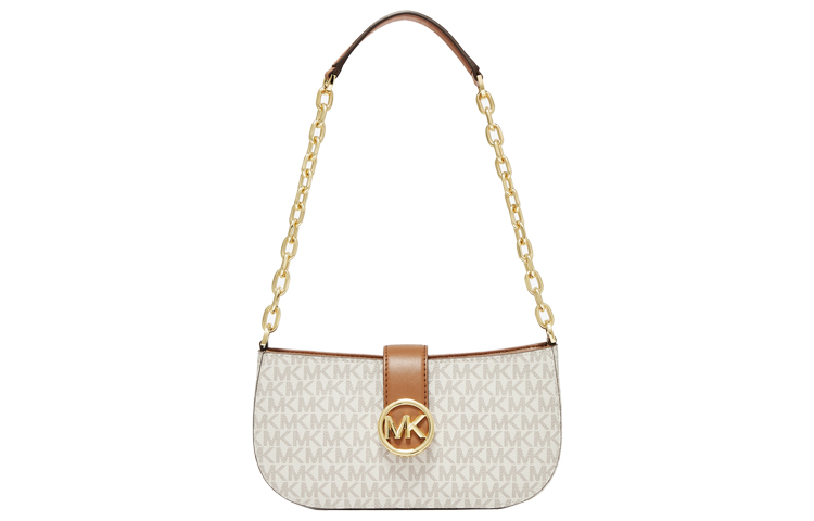 

Кармен Искусственная Кожа Клатч, Подмышечная, Плечевая Сумка Женская Ванильный Белый MICHAEL KORS