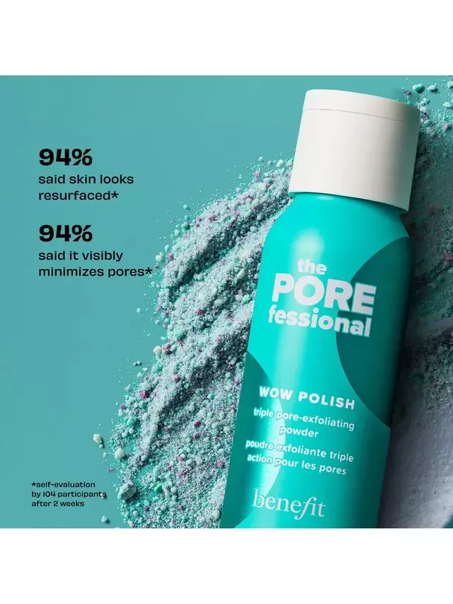 Отшелушивающая пудра POREfessional Wow Polish Triple Pore-Exfoliating Powder, 45 г Benefit — фото 2