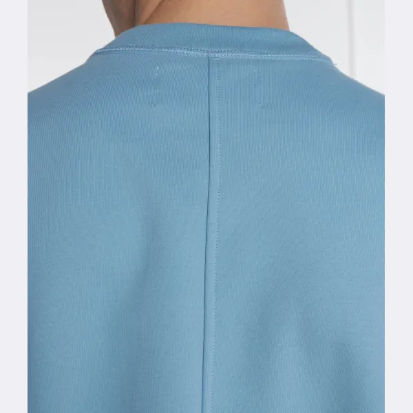 Толстовка свободного кроя с архивным монологом Calvin Klein, синий — фото 3