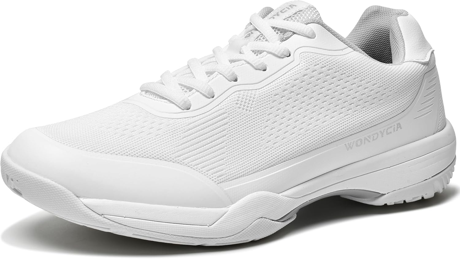 

Мужские теннисные кроссовки WONDYCIA с углеродной пластиной и противоскользящей TPU- легкая сетка для устойчивости на твердой корте, белый
