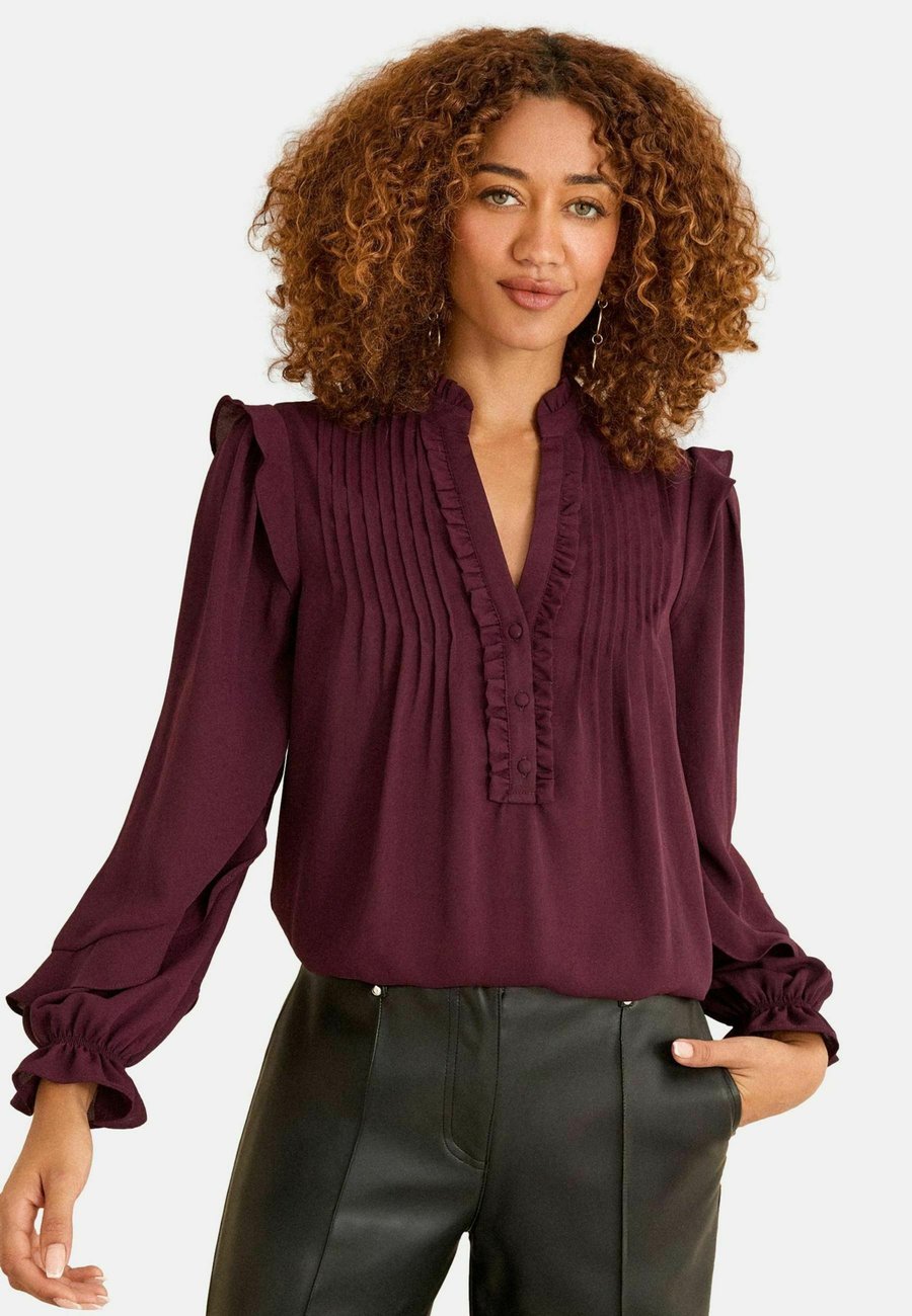 

Блуза Love & Roses Blouse, Burgundy/Red