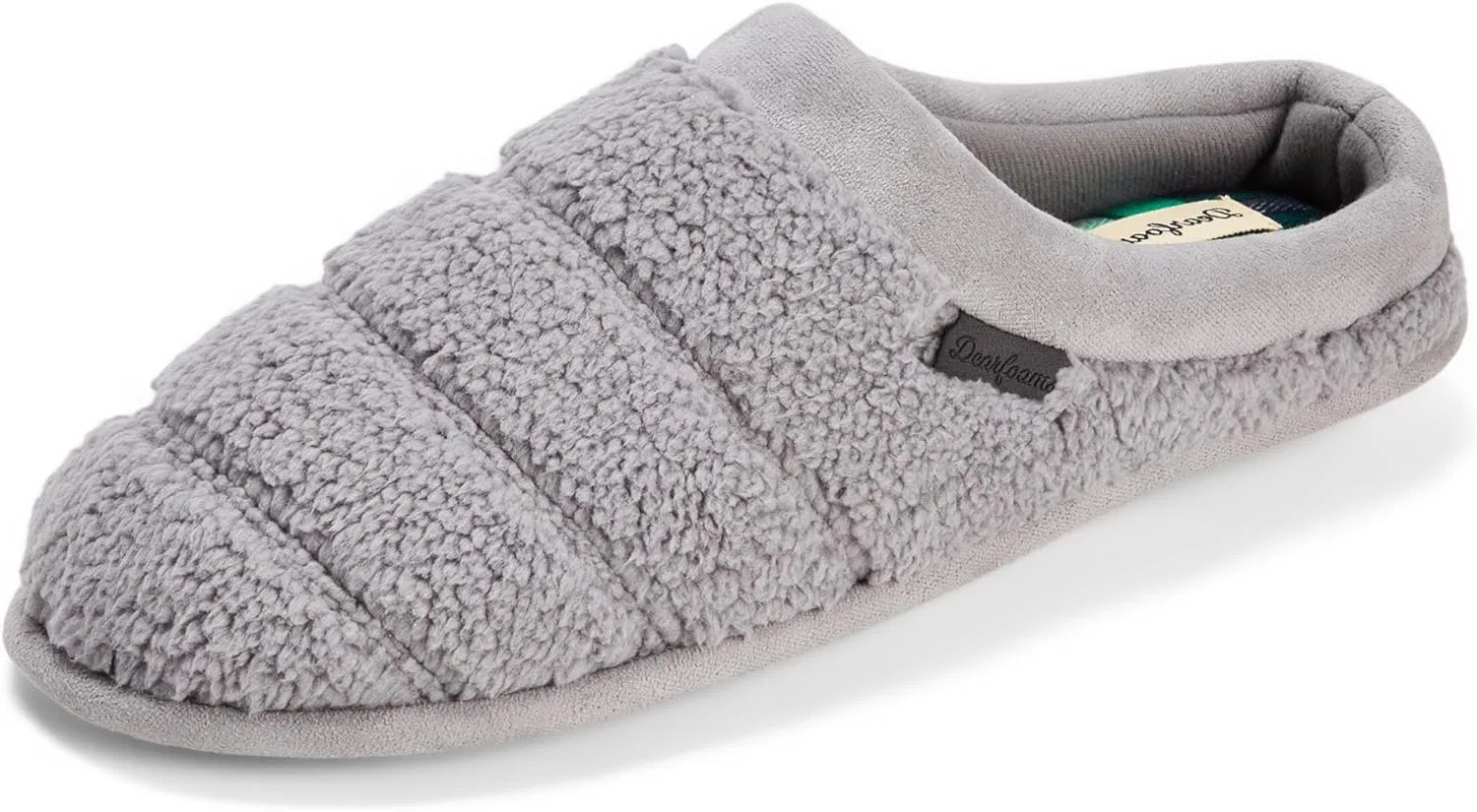 Мужские сабо с памятью формы, дышащие, Asher, Medium Grey Dearfoams