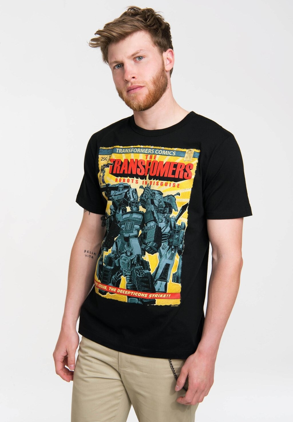

Футболка с принтом TRANSFORMERS – ROBOTS IN DISGUISE LOGOSHIRT, черный
