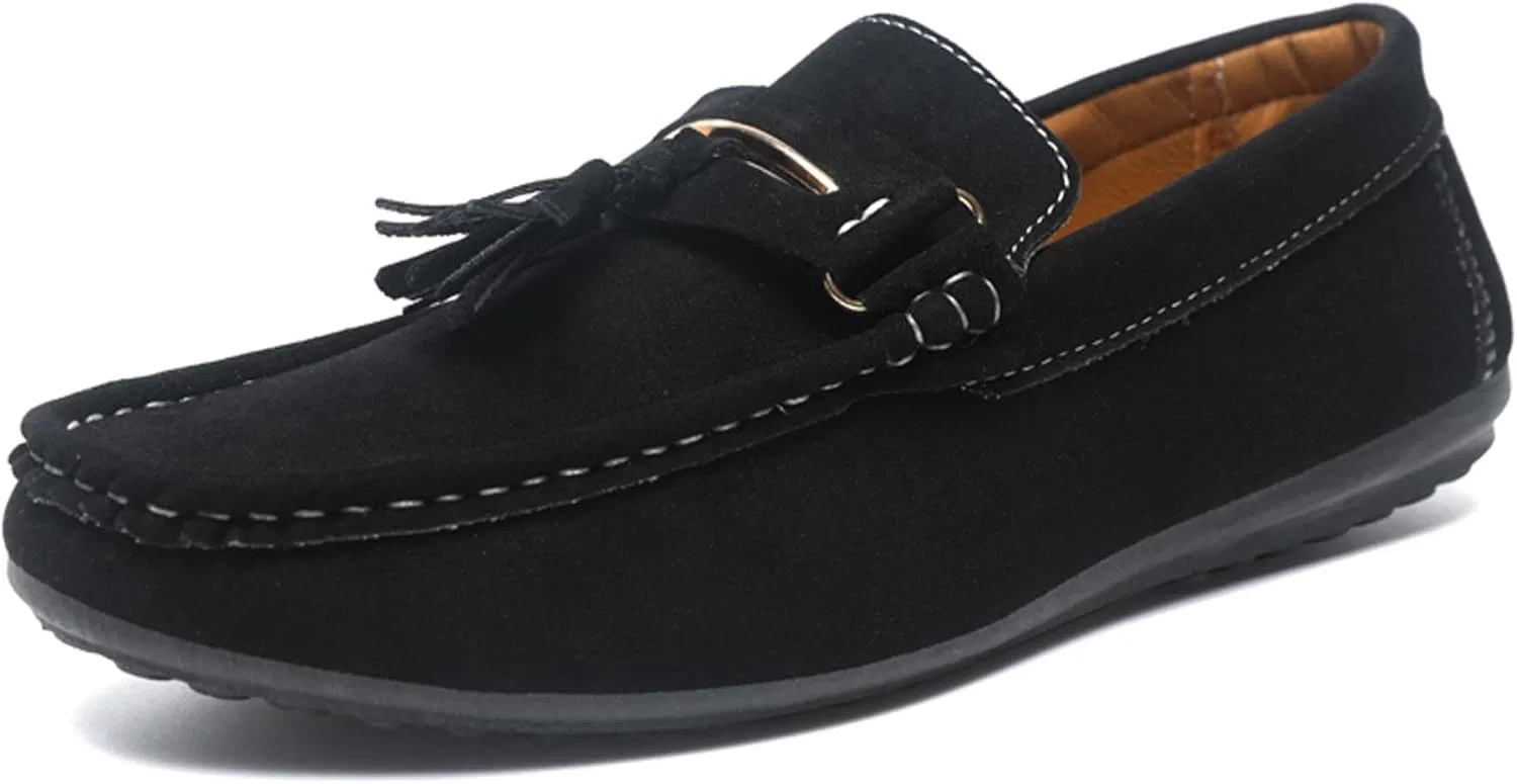 Лоферы мужские кожаные, Black