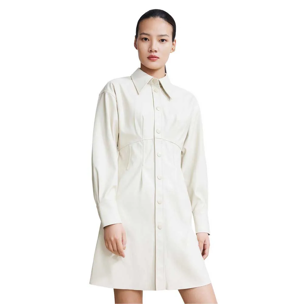 

Платье Lily Vintage Pu Shirt, белый