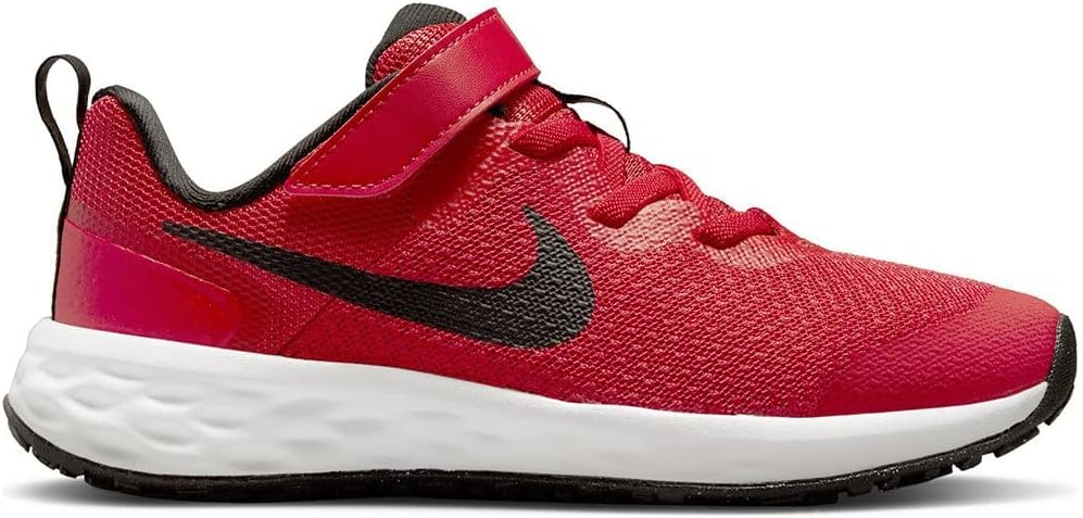 Кроссовки Nike Revolution 6 Nn (TDV), черный/красный — фото 2