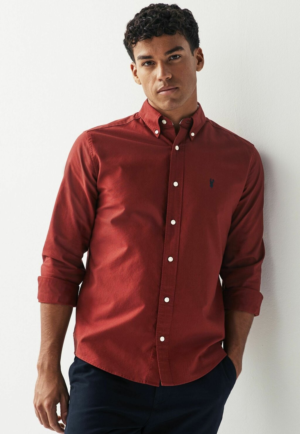 

Рубашка OXFORD REGULAR Next, цвет burgundy red