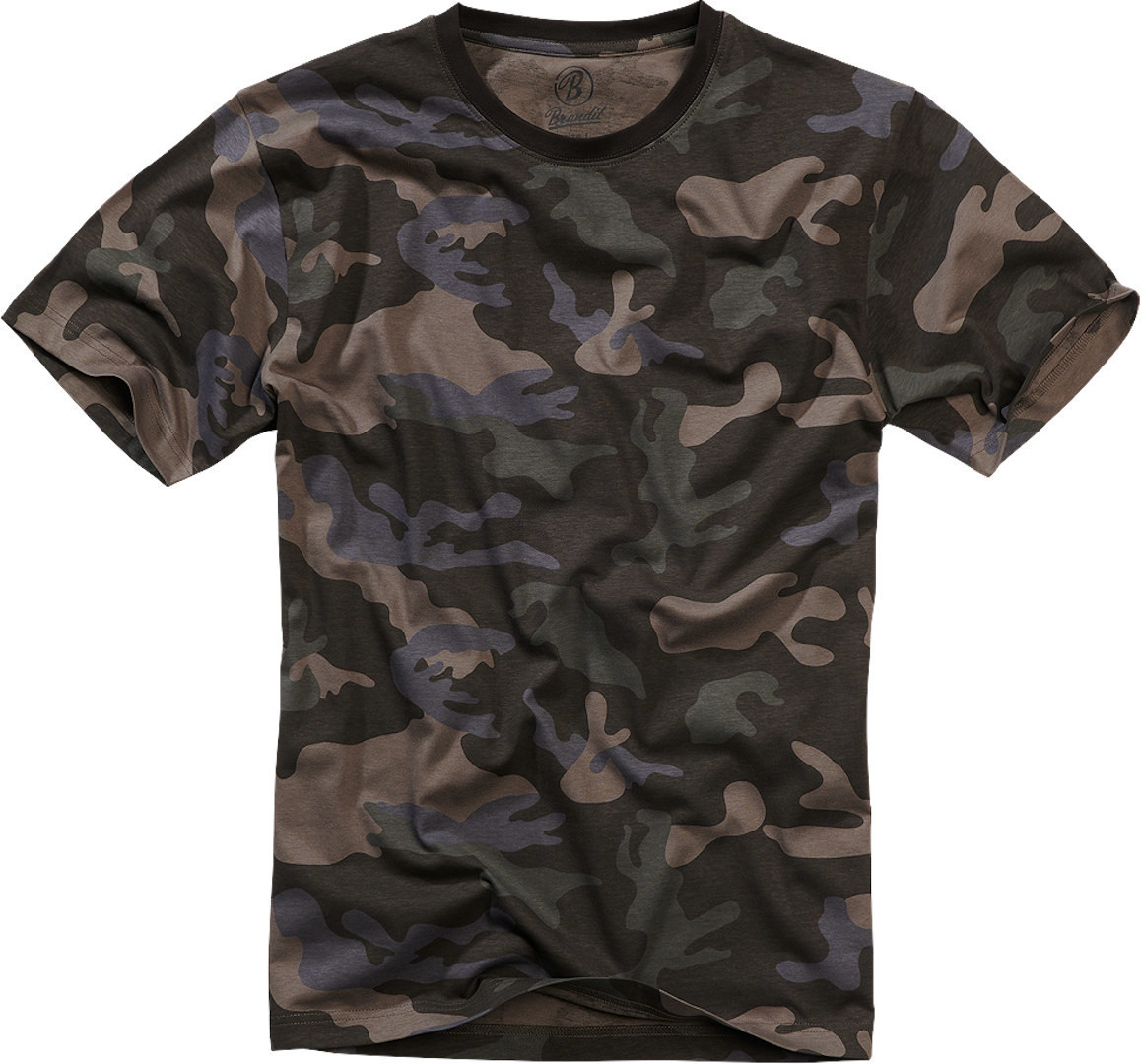 

Футболка Brandit T-Shirt, темный кмуфляж