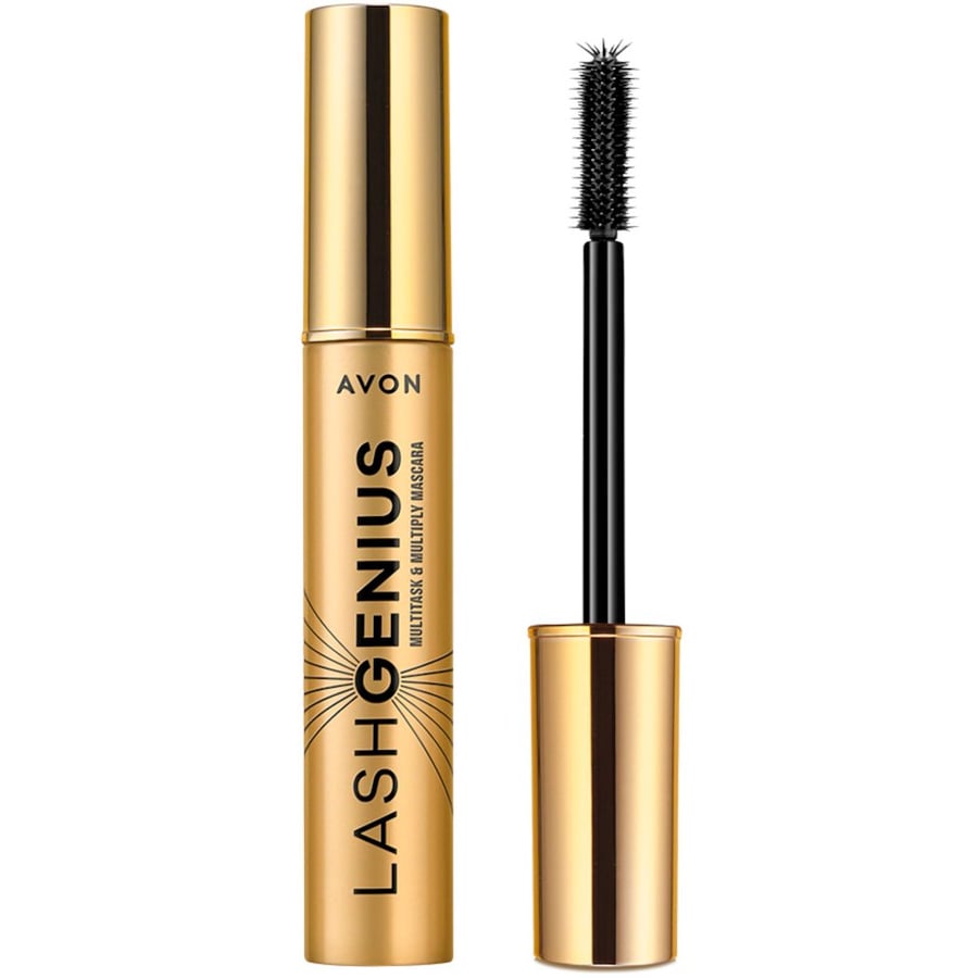 

Avon, Lash Genius, тушь 5в1, blackest black, 10 мл