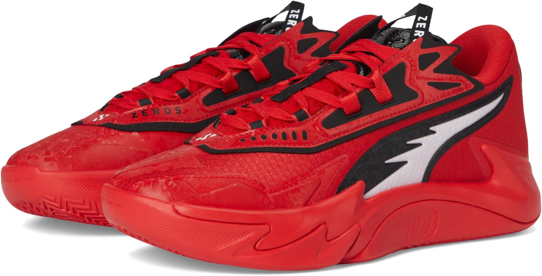 

Кроссовки PUMA Scoot Zeros II Basketball Shoes, цвет For All Time Red/Puma Black