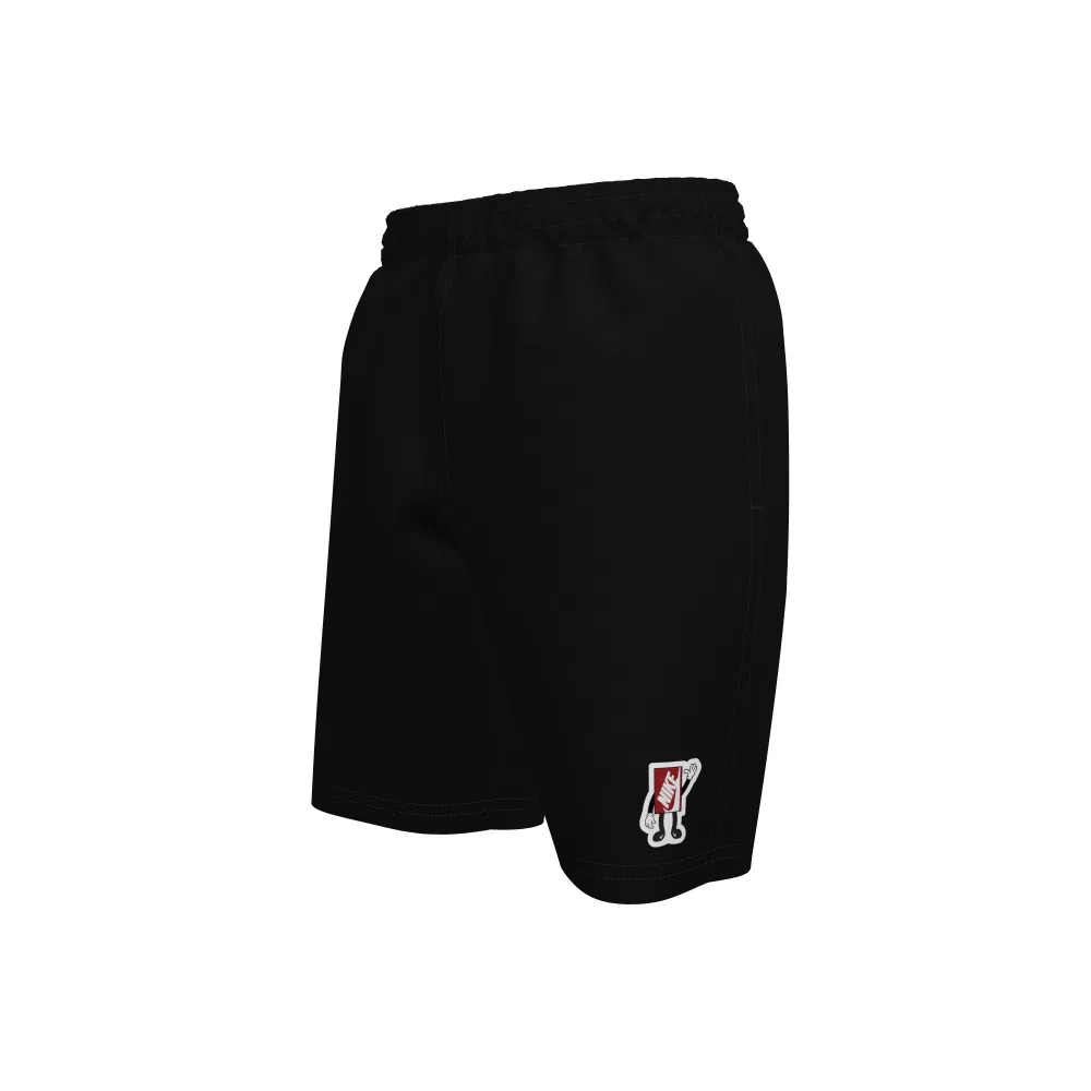 Детские шорты для плавания Boxy Patch 7 дюймов чёрные от Nike Swim