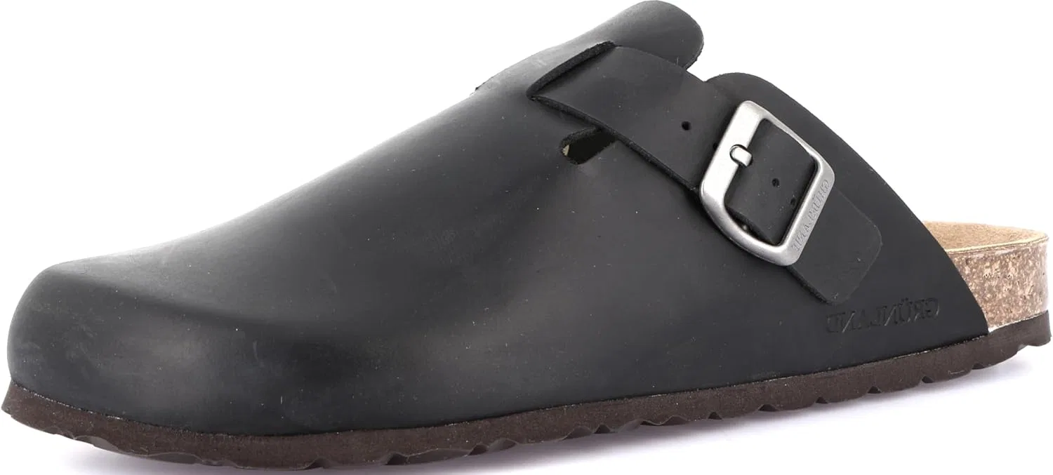 Мужские тапочки Grunland P. CB7034 Robi GRÜNLAND il benessere è naturale, Black
