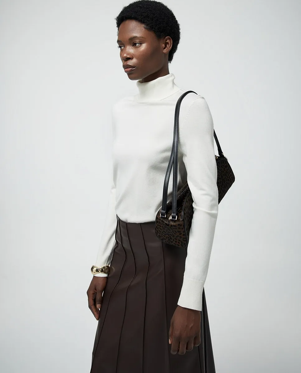 

Свитер с высоким воротником Sfera, белый