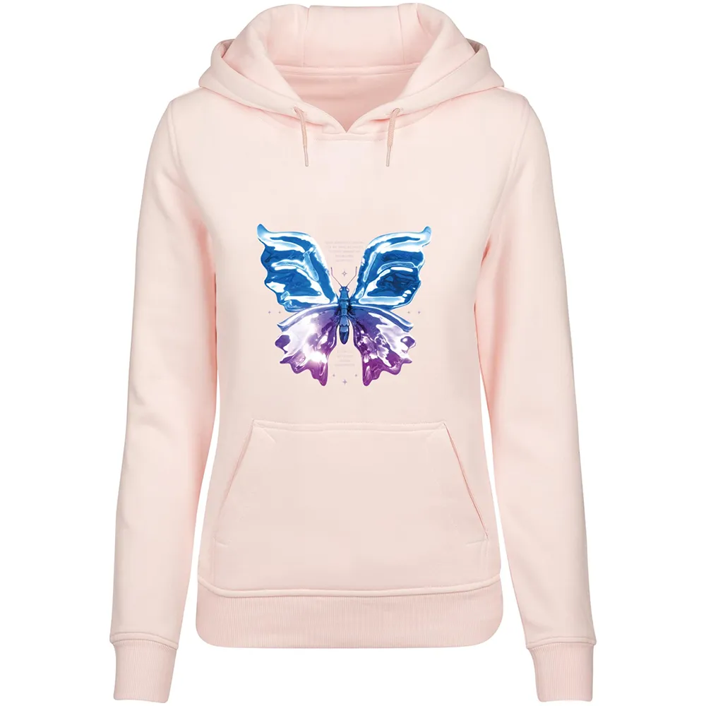 

Худи Miss Tee Chromed Butterfly, розовый