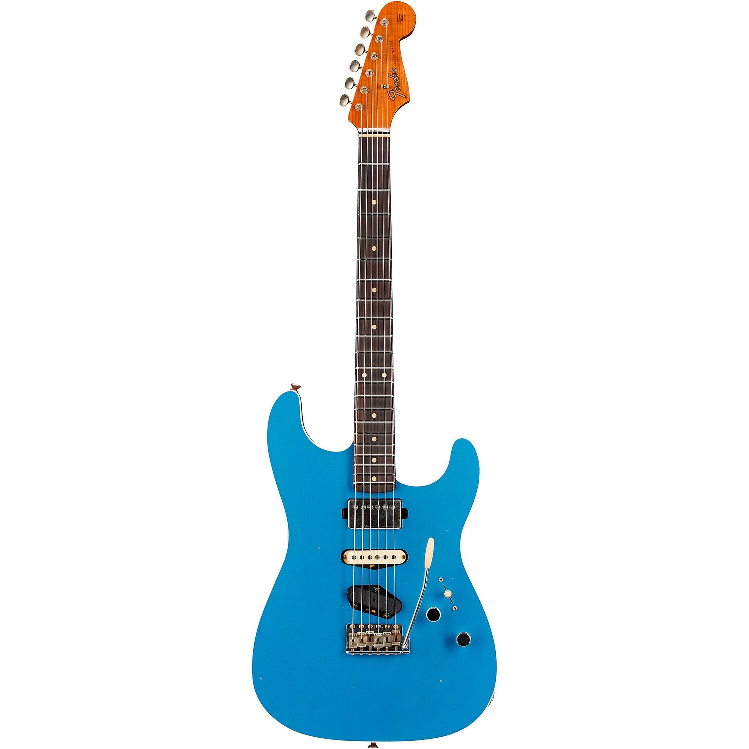 

Fender Custom Shop Дилер Select Stratocaster HST Journeyman Электрогитара Aged Lake Placid Blue