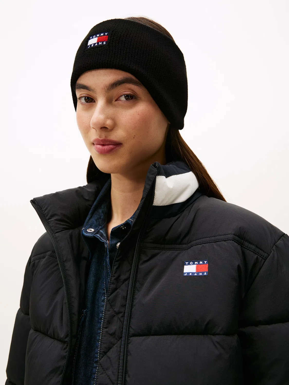 Повязка на голову 'Наследие' Tommy Jeans, Black — фото 4