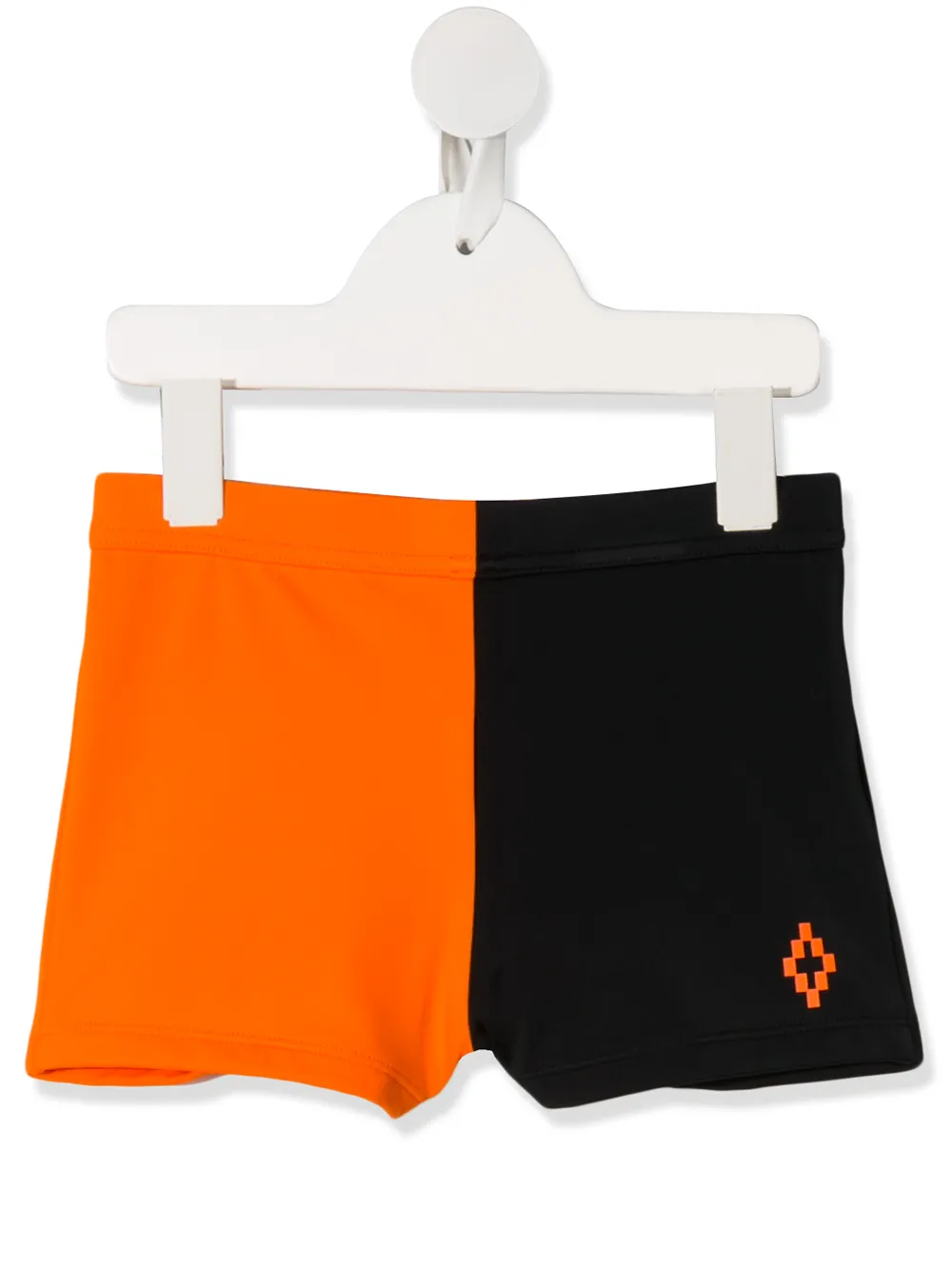 

Двухцветные шорты Marcelo Burlon County Of Milan Kids, черный