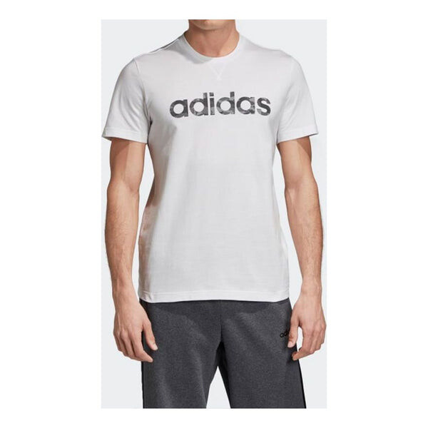 

Футболка lin tee sports stylish white Adidas, белый
