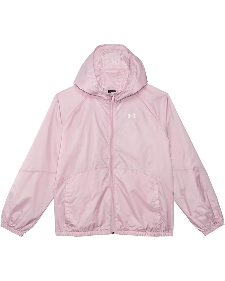 

Куртка Under Armour Kids Sport Windbreaker Jacket, цвет Prime Pink /White