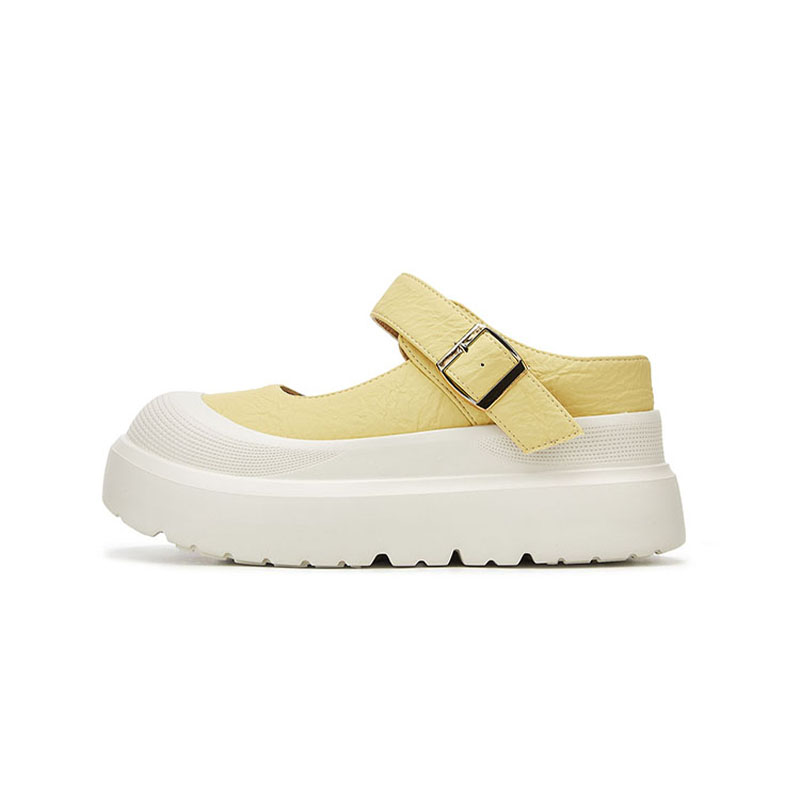 ST&SAT Женские туфли Мэри Джейн желтые, цвет Yellow