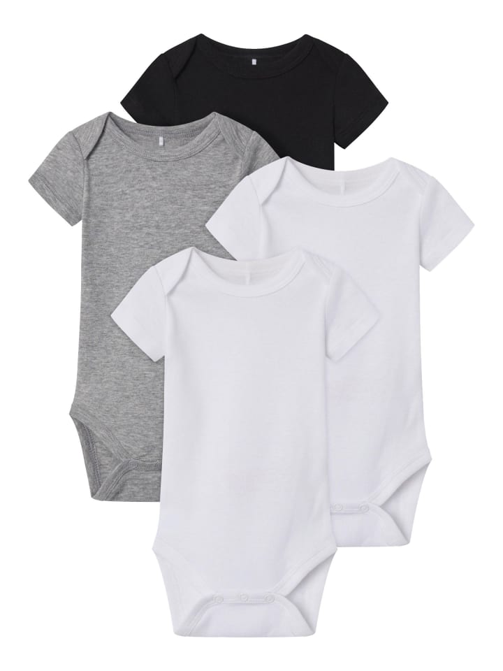 

TWO SOON Комплект из 4 боди черного цвета