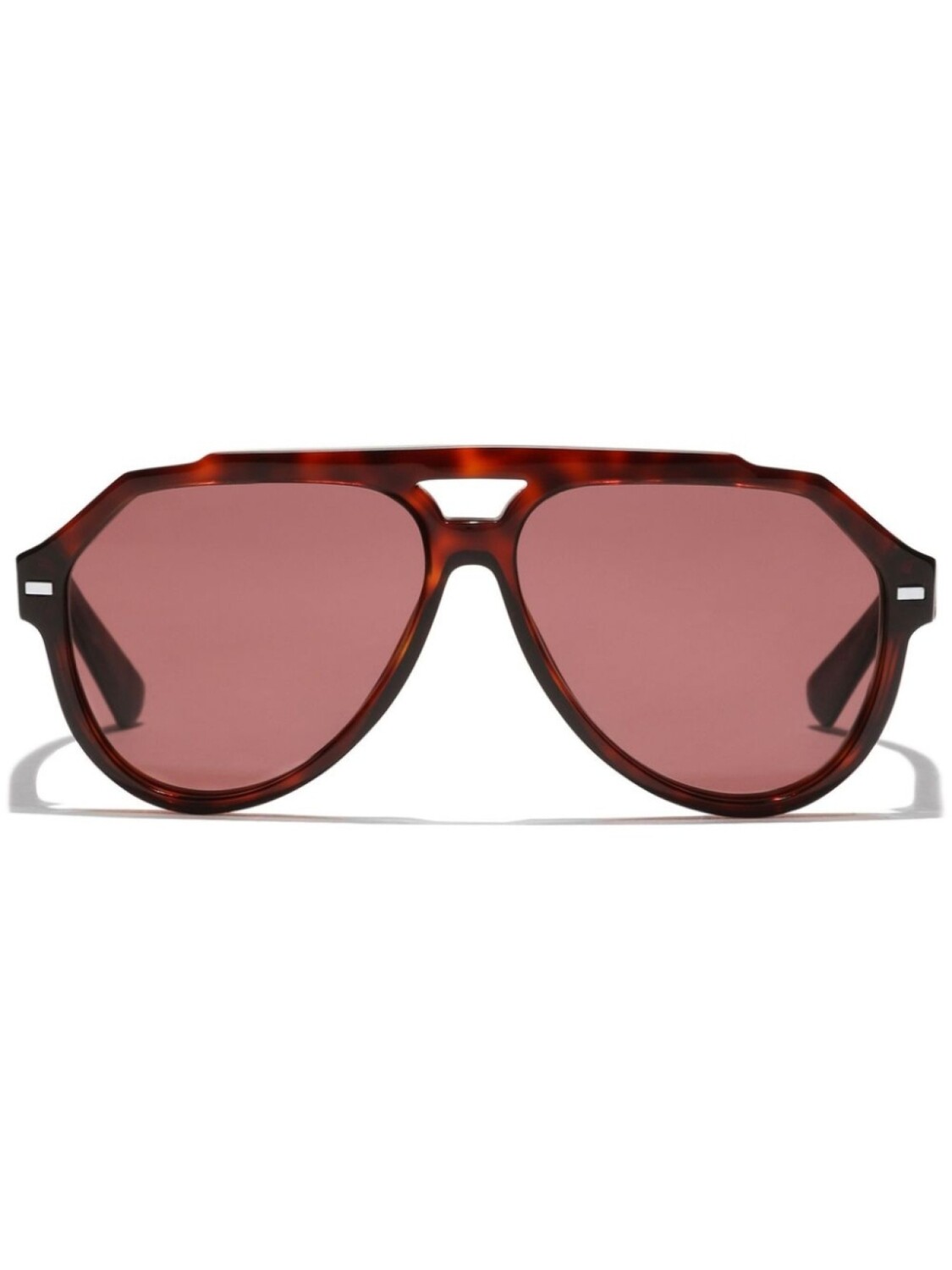 

Dolce & Gabbana солнцезащитные очки Generic в геометричной оправе, красный