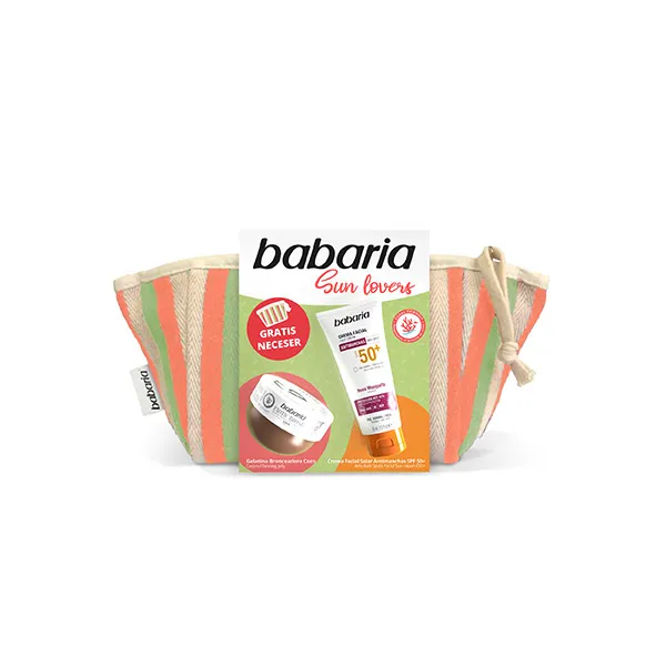 

Крем для лица spf50 + желе для загара Neceser Sun Lovers Babaria, 1 UD