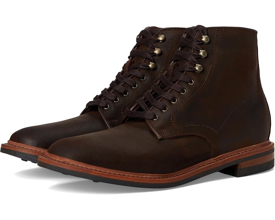 

Ботинки Allen Edmonds Higgins Mill Lace-Up, цвет Brown Waxed Suede