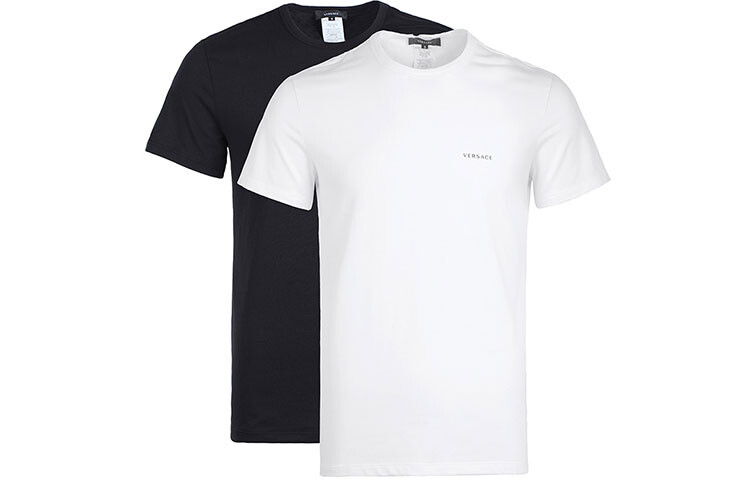 

Versace Мужская футболка, цвет black/white