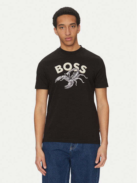 

Футболка обычного кроя Te_Bossfish 50539196 Boss, черный