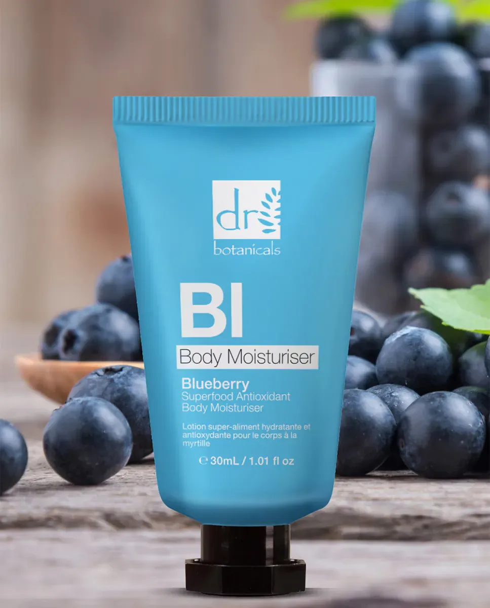 Антиоксидантный увлажняющий крем для тела с черникой 60 мл от Dr Botanicals Apothecary, 700 — фото 4