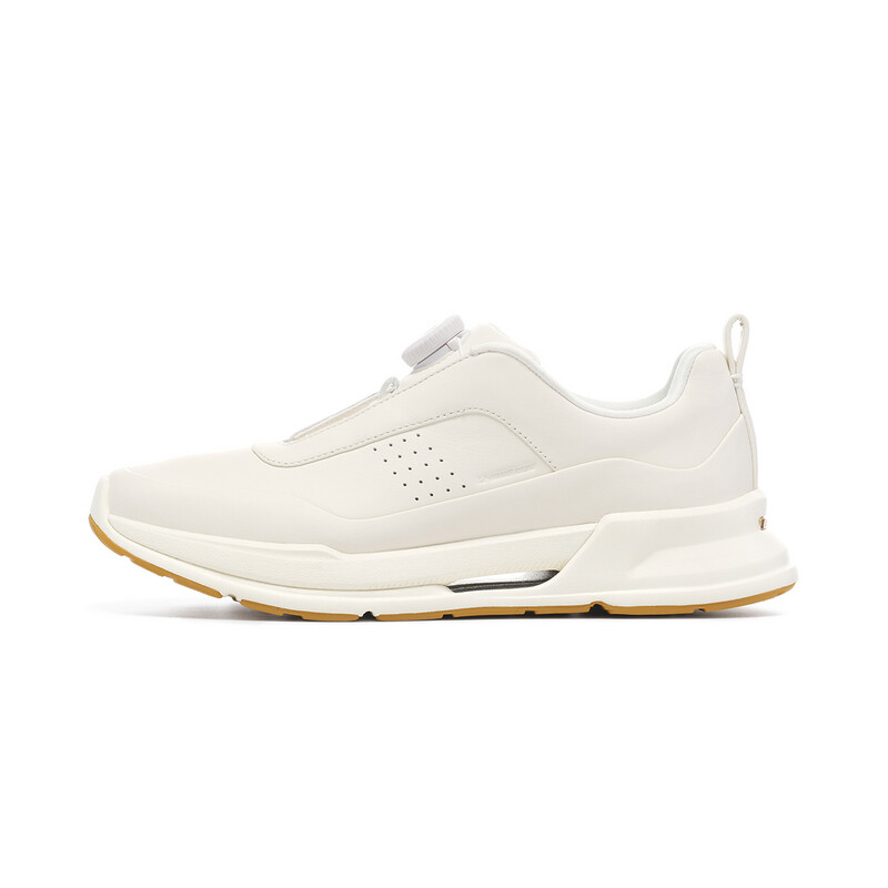 

Кроссовки женские Du Xing Running Shoes Low-top бежевые/белые Li-Ning 1990