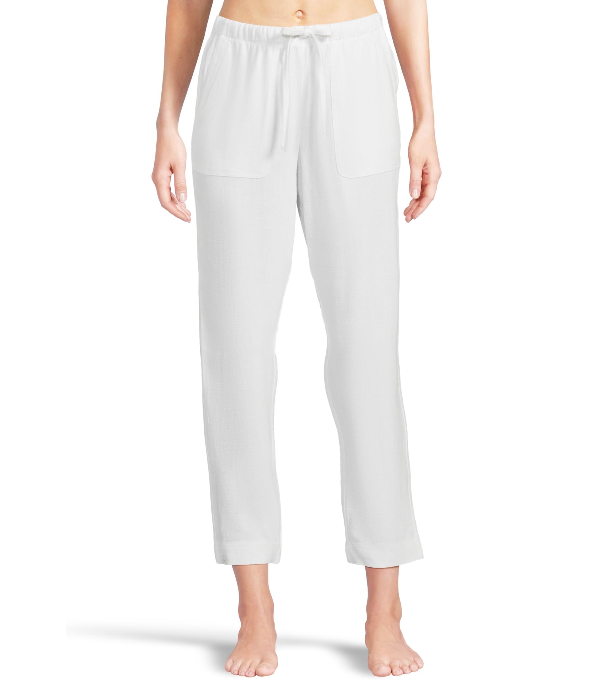 

Брюки Barefoot Dreams Linen Blend Pant, белый