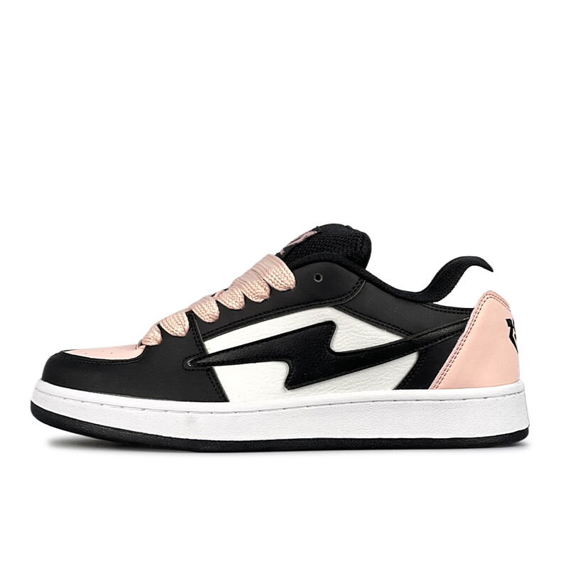 

Кроссовки LuzaoT SUPER DRAG Skateboarding Shoes Women's Low-top Black, черный