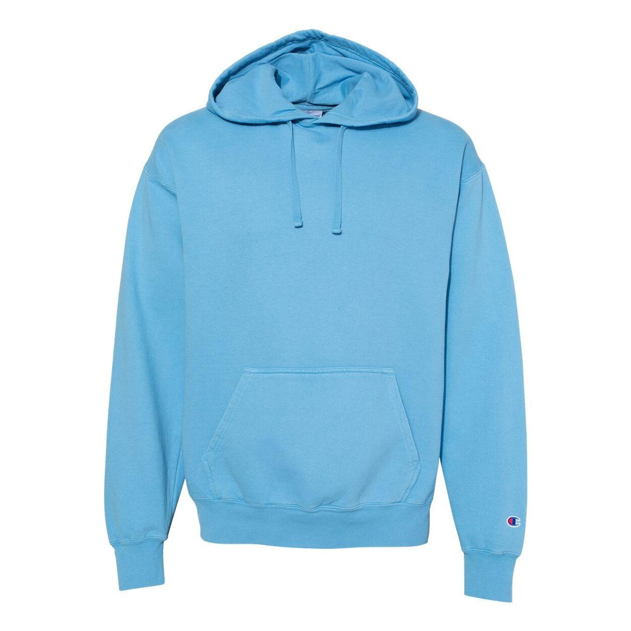 

Толстовка с капюшоном Champion, окрашенная в готовом виде, цвет Delicate Blue