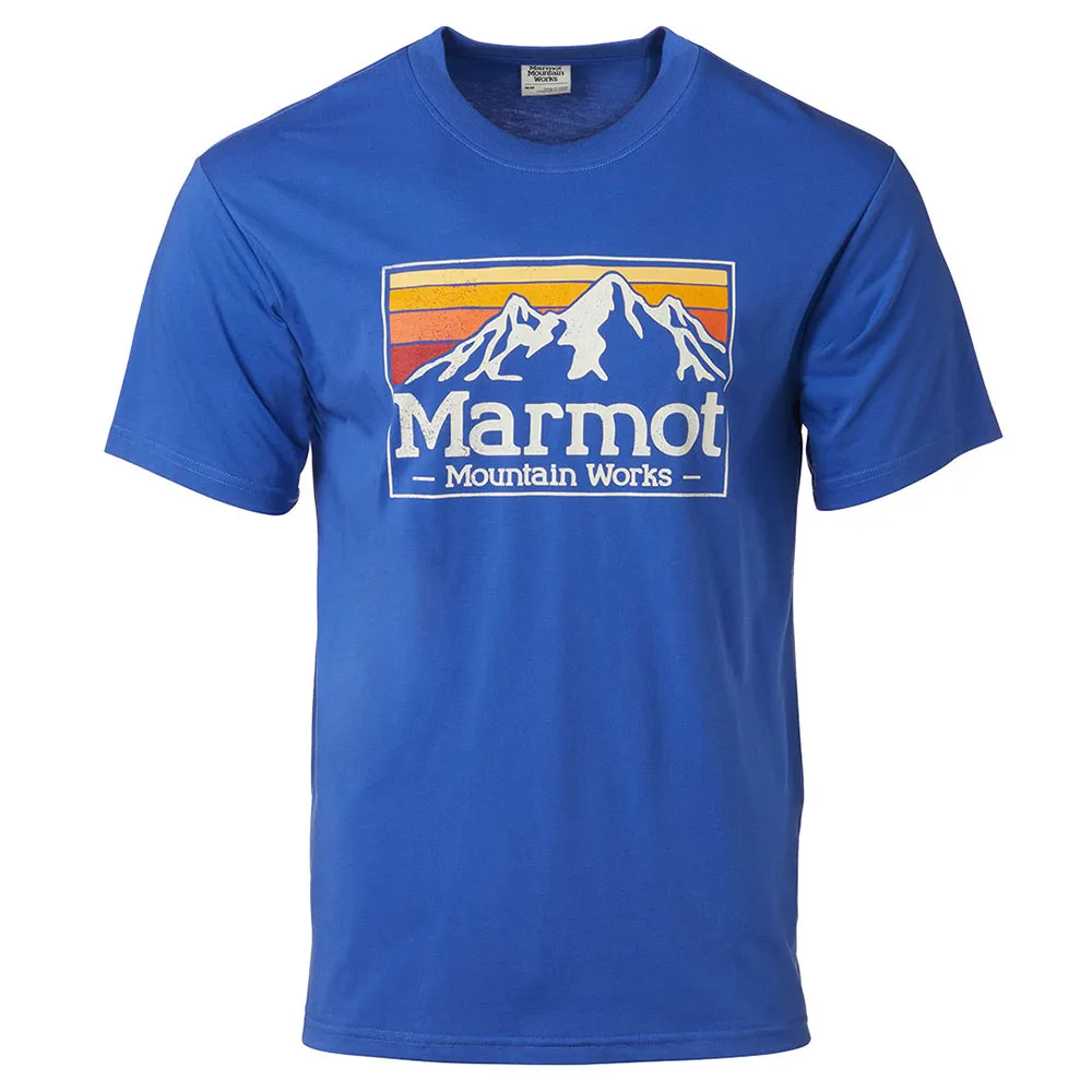 

Футболка Marmot MMW Gradient, синий